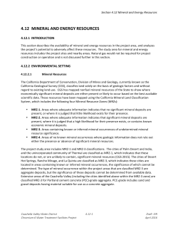4.12 Mineral and Energy Resources