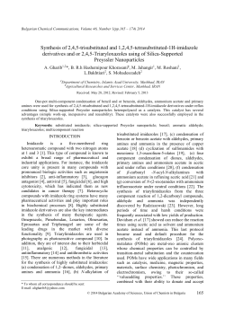 A. Gharib, B. R.. Hashemipour Khorasani, M. Jahangir, M. Roshani