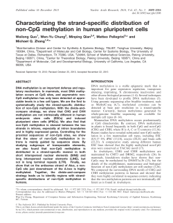 Characterizing the strand-specific distribution of