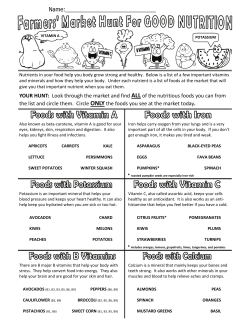 School Tour Worksheets