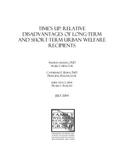 Time`s Up: Relative Disadvantages of Long-term and Short