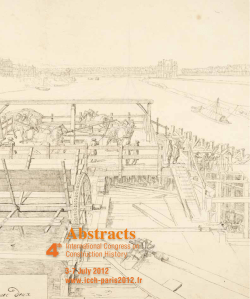 Abstracts - Construction History Society of America