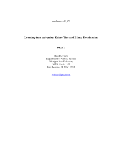 Full paper in PDF - International Conflict Research