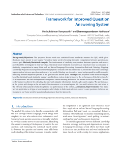 Print this article - Indian Journal of Science and Technology