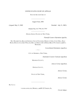 Oneida Indian Nation of New York v. City of Sherrill