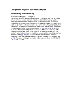 Chemistry That Applies - Example 1