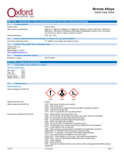Bronze Alloys - Oxford Alloys, Inc.