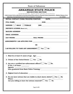 arkansas state police