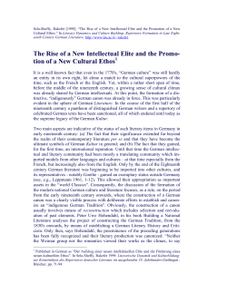 Rakefet Sela-Sheffy: The Rise of a New Intellectual Elite