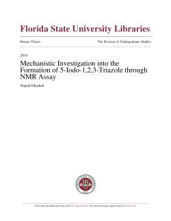 Mechanistic Investigation into the Formation of 5-Iodo-1,2,3
