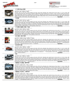 1 1.7 CRDi Style 2WD 2 1.6 GDI 3 1.7 CRDi -DIZEL