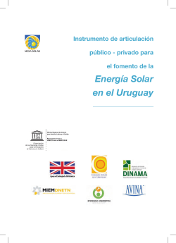 Energ&iacute;a Solar en el Uruguay - Centro Uruguayo de Tecnolog&iacute;as