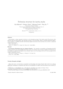 Frobenius structure for inertia stacks - IMJ-PRG