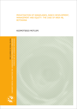 the case of area 4b, botswana kgomotsego motlopi