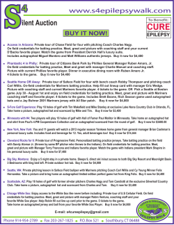 BUY IT NOW! - S4 Cure Epilepsy