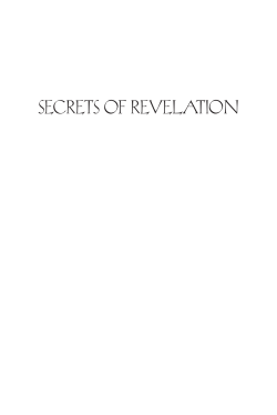 secrets of revelation - Pacific Press&reg; Publishing Association