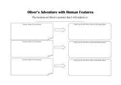 Oliver`s Adventure with Human Features