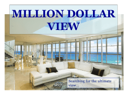 million dollar view - Miami Association of Realtors