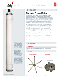 Carlson Strain Meter - RST Instruments Ltd.