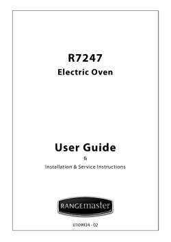 User Guide - Rangemaster