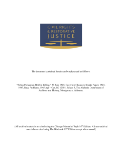 The document contained herein can be referenced as follows