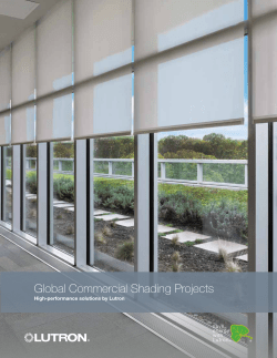 Global Commercial Shading Projects