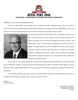 AZTEC FIRE 2016