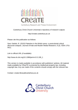 - CReaTE - Canterbury Christ Church University