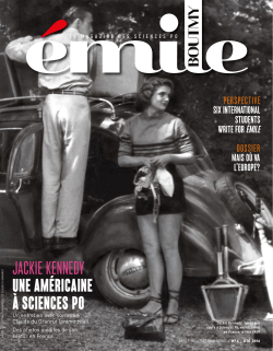 jackie kennedy une am&eacute;ricaine &agrave; sciences po