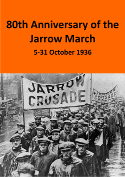 80th Anniversary of the Jarrow March