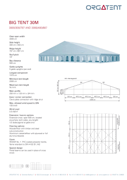 BIG TENT 30M