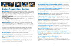 GiraDora Frequently Asked Questions