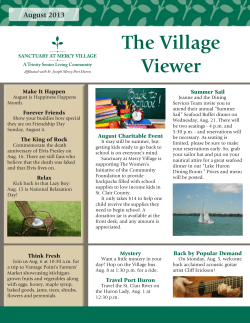 The Village Viewer - Trinity Health Senior Communities