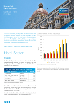 Hotel Sector - Colliers International