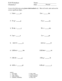 FLM WS - GL - Spring Branch ISD