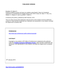 Physical Modelling of Proton and Heavy Ion Radiation using Geant4