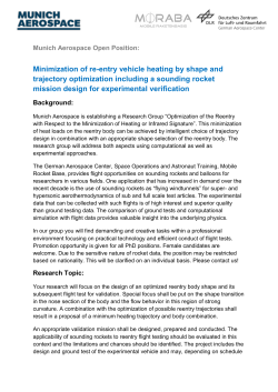 Minimization of re-entry vehicle heating by shape and trajectory