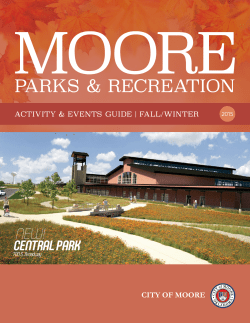 CENTRAL PARK - cityofmoore.com