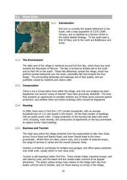 the soutehrn area plan - Isle of Man Government
