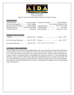 personnel production dates general description