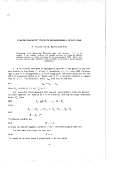 1. If we consider space-time as topologically equivalent to the