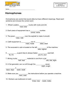 Homophones are words that sound alike but have different