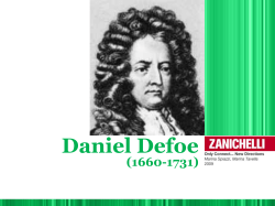 Daniel Defoe - "A. Martini"