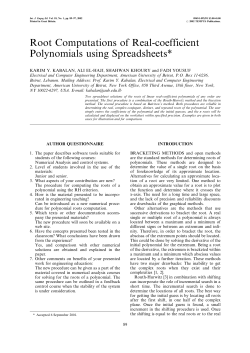 Root Computations of Real-coefficient Polynomials using