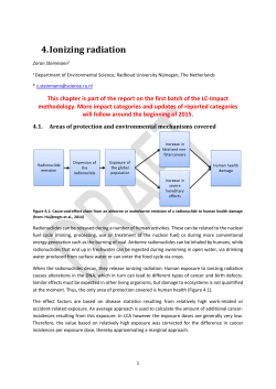 4. Ionizing radiation - LC