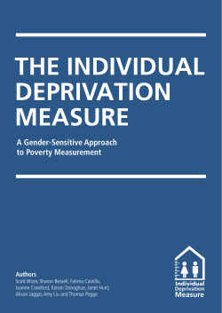 the individual deprivation measure