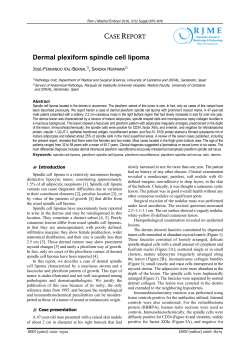 Dermal plexiform spindle cell lipoma