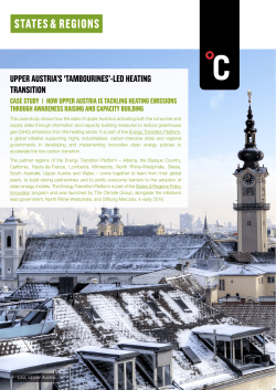upper austria`s `tambourines`-led heating transition
