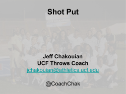 Rotational Shot Put or Discus