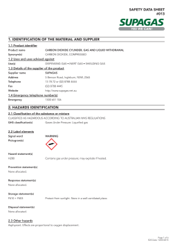 Carbon Dioxide - Blue Gas Fiji